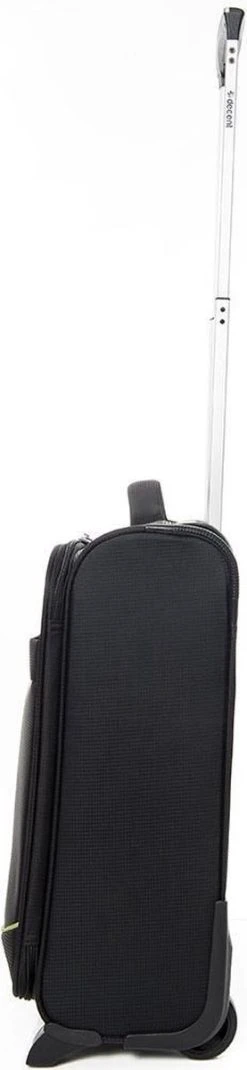 Decent Handbagage Koffer / Trolley / Reiskoffer - 50 Cm - 35 Liter - Polyester - Super-Light - Zwart -Bagage En Reistassen 277x1200