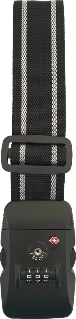 Kofferriem Met TSA Cijfer Slot - Bagage Riem - Luggage Strap - 200 Cm - Zwart - 2 Stuks -Bagage En Reistassen 286x1200 1