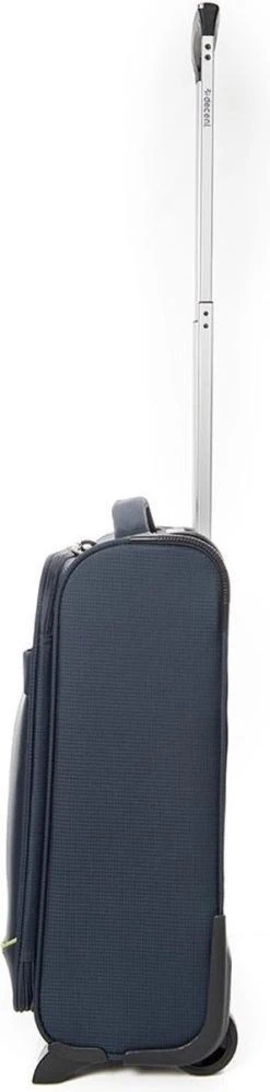 Decent Handbagage Koffer / Trolley / Reiskoffer - 50 Cm - 35 Liter - Polyester - Super-Light - Blauw -Bagage En Reistassen 297x1200