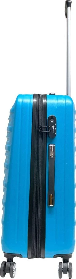 Benzi Leon Medium Reiskoffer 67 Cm - Exp - 65/74 Liter - Turquoise -Bagage En Reistassen 330x1200