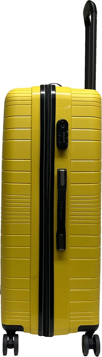 Benzi Barco Grote Koffer - 75 Cm - 95 Liter - Geel 2 Benzi Barco Grote Koffer - 75 Cm - 95 Liter - Geel - Afbeelding 2