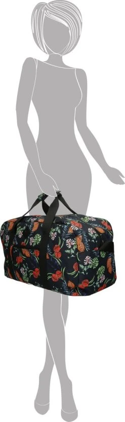 Enrico Benetti Capetown Sporttas/ Reistas - Blad Print -Bagage En Reistassen 356x1200 2