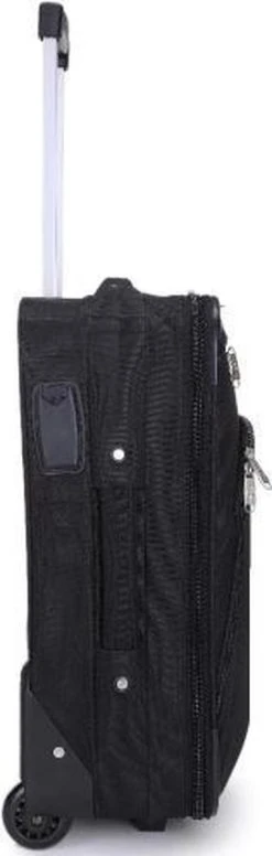 Decent Basic-Line Handbagage Trolley 53 Cm - Zwart -Bagage En Reistassen 382x1200