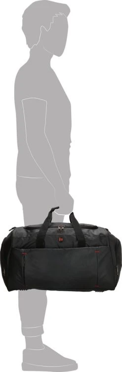 Enrico Benetti Northern 47222 Sportieve Business Sporttas Reistas - Zwart -Bagage En Reistassen 393x1200 1