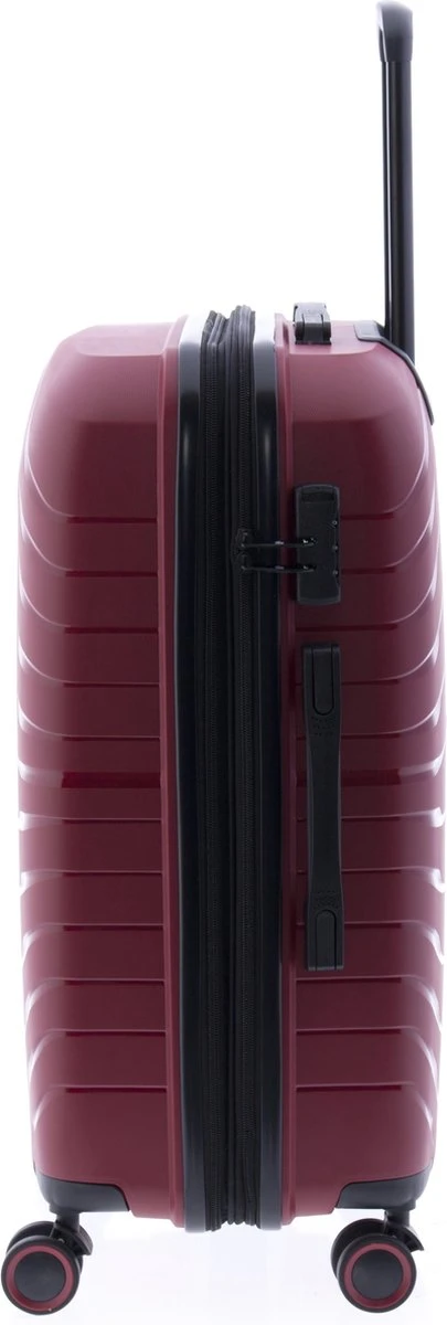 Gladiator Kick-Off Middelgrote Koffer Expandable - 67 Cm - 72/90 Liter - Eco Friendly Recyclebaar PP - Rood 8 Gladiator Kick-Off Middelgrote Koffer Expandable - 67 Cm - 72/90 Liter - Eco Friendly Recyclebaar PP - Rood - Afbeelding 8