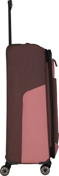 Travelite Zachte Koffer / Trolley / Reiskoffer - Viia - 77 Cm (XL) - Roze -Bagage En Reistassen 406x1200 3