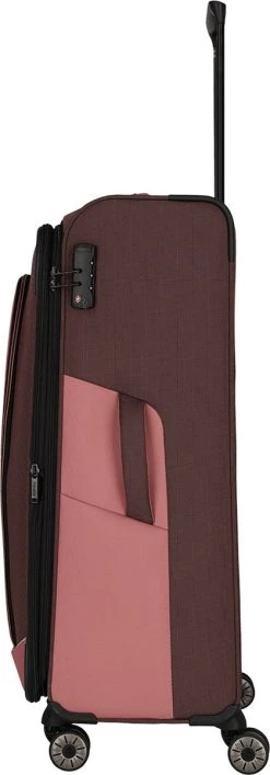 Travelite Zachte Koffer / Trolley / Reiskoffer - Viia - 77 Cm (XL) - Roze -Bagage En Reistassen 419x1200 7