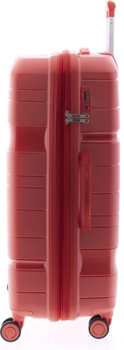 Gladiator Boxing Middelgrote Koffer Expandable 67 Cm 70/80 Liter TSA Slot - Koraalrood -Bagage En Reistassen 426x1200