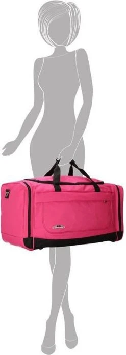 Enrico Benetti Orlando 35301 M Reistas / Sporttas 62 Liter - Fuchsia -Bagage En Reistassen 427x1200 2