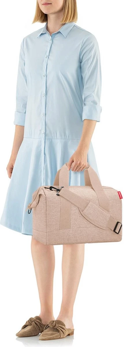 Reisenthel Allrounder M Reistas Sporttas - 18L - Twist Coffee Beige 4 Reisenthel Allrounder M Reistas Sporttas - 18L - Twist Coffee Beige - Afbeelding 4