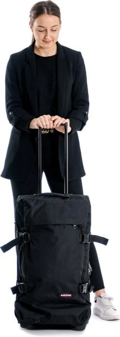 Eastpak TRANVERZ M Reiskoffer (67 X 35.5 X 30 Cm) - Black -Bagage En Reistassen 429x1200