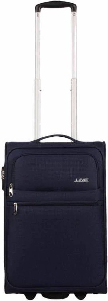 Line Brick Cabin Trolley 2 Wheel 55 Dark Navy 14 Line Brick Cabin Trolley 2 Wheel 55 Dark Navy - Afbeelding 14