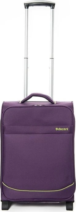 Decent Handbagage Koffer Super-Light 50 - Paars