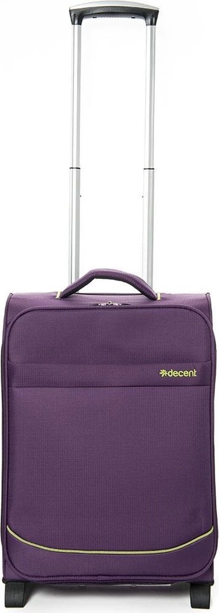 Decent Handbagage Koffer Super-Light 50 - Paars 1 Decent Handbagage Koffer Super-Light 50 - Paars