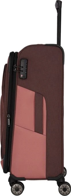 Travelite Zachte Koffer / Trolley / Reiskoffer - Viia - 67 Cm (medium) - Roze -Bagage En Reistassen 435x1200 5