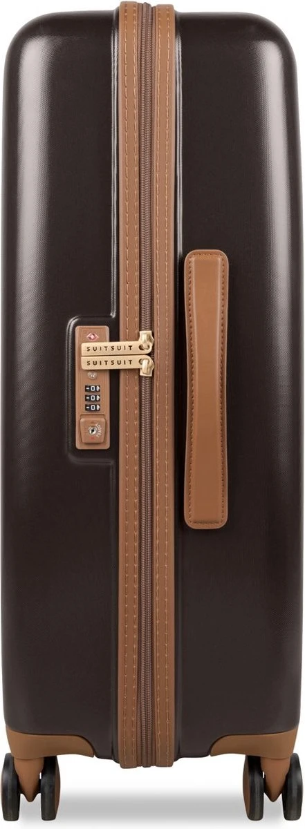 SUITSUIT - Fab Seventies Classic - Espresso Black - Reiskoffer (66 Cm) 6 SUITSUIT - Fab Seventies Classic - Espresso Black - Reiskoffer (66 Cm) - Afbeelding 6