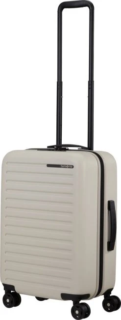 Samsonite Reiskoffer - Stackd Spinner Uitbreidbaar (4 Wielen) 55 Cm Handbagage - Sand - 2.8 Kg -Bagage En Reistassen 455x1200 1