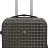 SB Travelbags Handbagage Koffer 55cm 4 Wielen Trolley - Donker Grijs