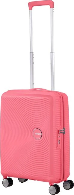 American Tourister Reiskoffer - Soundbox Spinner 55/20 Tsa Uitbreidbaar (Handbagage) Sun Kissed Coral -Bagage En Reistassen 458x1200 2