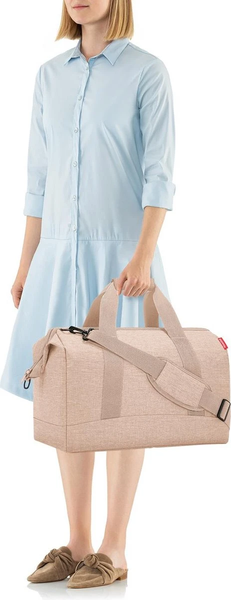 Reisenthel Allrounder L Reistas Sporttas - 30L - Twist Coffee Beige 4 Reisenthel Allrounder L Reistas Sporttas - 30L - Twist Coffee Beige - Afbeelding 4