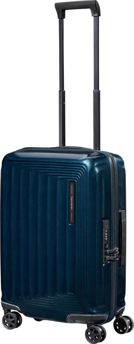 Samsonite Reiskoffer - Nuon Spinner 55/20 Exp (Handbagage) Metallic Dark Blue 9 Samsonite Reiskoffer - Nuon Spinner 55/20 Exp (Handbagage) Metallic Dark Blue - Afbeelding 9