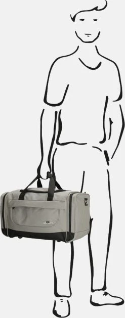 Enrico Benetti Orlando 35300 S Reistas / Sporttas 41 Liter - Grijs -Bagage En Reistassen 471x1200 11