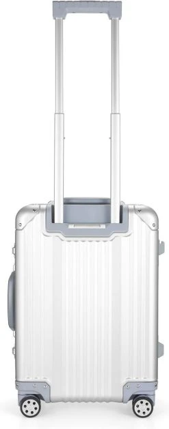 Aluminium Handbagage Koffer Mozzel Darrow - Reiskoffer Met Wielen - 51cm - Harde Koffer - Zilver -Bagage En Reistassen 473x1200 2