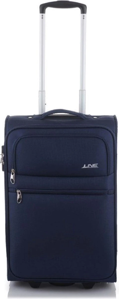 Line Brick Cabin Trolley 2 Wheel 55 Dark Navy 12 Line Brick Cabin Trolley 2 Wheel 55 Dark Navy - Afbeelding 12