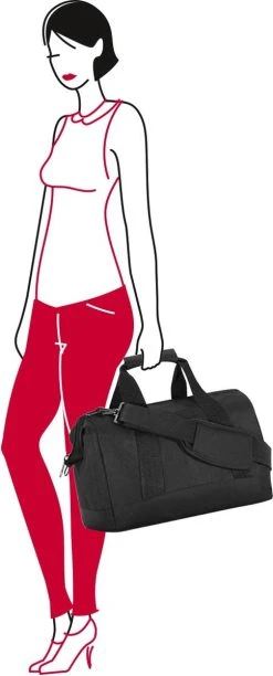 Reisenthel Allrounder M Reistas Sporttas - Maat M - 18L - Zwart 15 Reisenthel Allrounder M Reistas Sporttas - Maat M - 18L - Zwart -Bagage En Reistassen 484x1200 6
