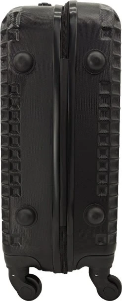 SB Travelbags Handbagage Koffer 51cm 4 Wielen Trolley - Zwart -Bagage En Reistassen 487x1200 1