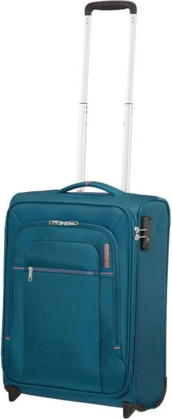 American Tourister Reiskoffer - Crosstrack Spinner 55/20 Tsa (Handbagage) Navy/Orange -Bagage En Reistassen 492x1200 3