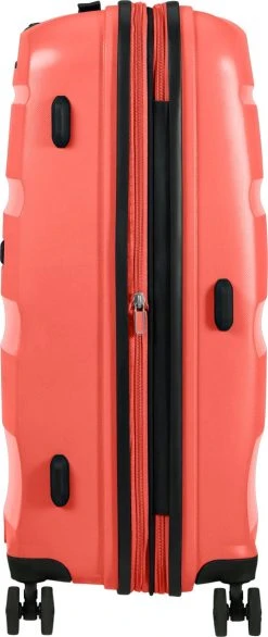 American Tourister Reiskoffer - Bon Air Dlx Spinner 66/24 Tsa Uitbreidbaar (Medium) Flash Coral -Bagage En Reistassen 506x1200 3