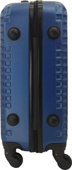 SB Travelbags Handbagage Koffer 51cm 4 Wielen Trolley - Blauw -Bagage En Reistassen 509x1200 4