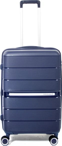 Attitudez EliteZ Reiskoffer Medium Blauw 67cm - TSA-slot - Uitbreidbaar -Bagage En Reistassen 512x1200 7