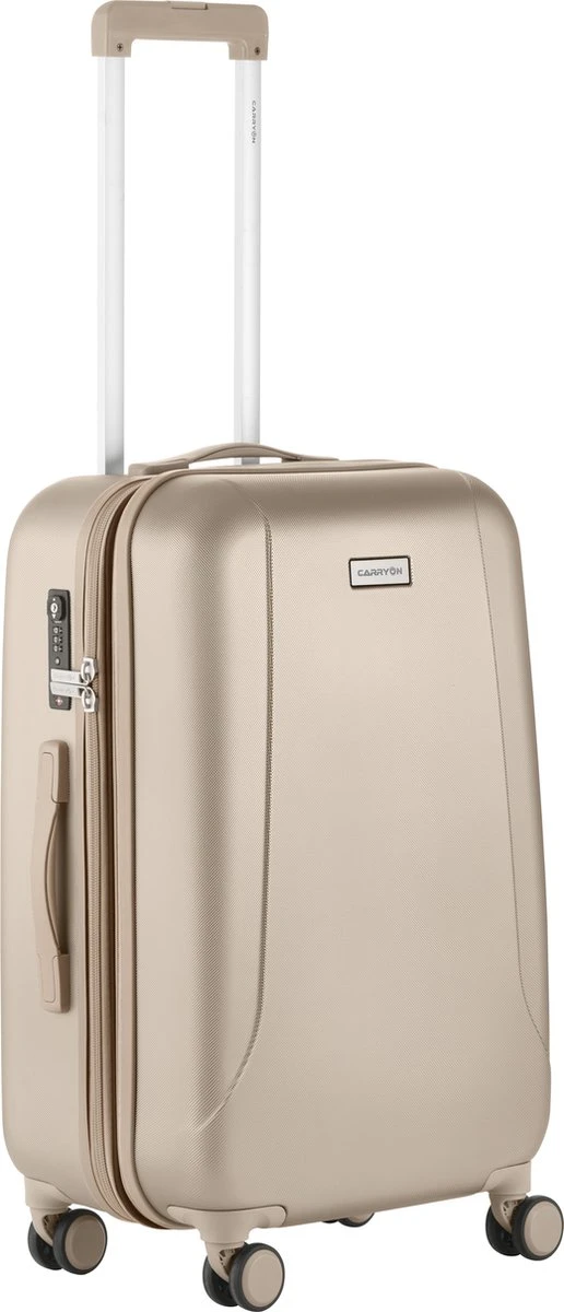 CarryOn Skyhopper Reiskoffer – 68.5cm TSA Trolley Met Expander En OKOBAN - Champagne 1 CarryOn Skyhopper Reiskoffer – 68.5cm TSA Trolley Met Expander En OKOBAN - Champagne