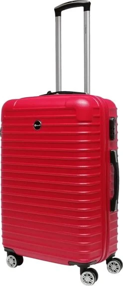 Benzi Barra Medium Koffer - 65 Cm - Rood