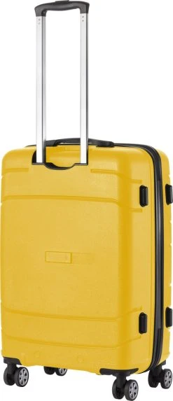 TravelZ Big Bars Reiskoffer 68 Cm Met Dubbele Wielen - Trolley Koffer Met TSA-slot - Geel -Bagage En Reistassen 517x1200 3