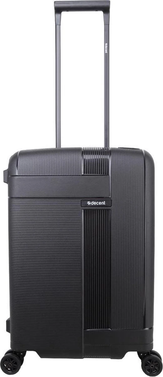 Decent Transit Handbagage Koffer - 55 Cm - Zwart 18 Decent Transit Handbagage Koffer - 55 Cm - Zwart - Afbeelding 18