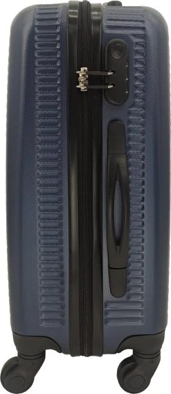 SB Travelbags Handbagage Koffer 55cm 4 Wielen Trolley - Blauw -Bagage En Reistassen 523x1200