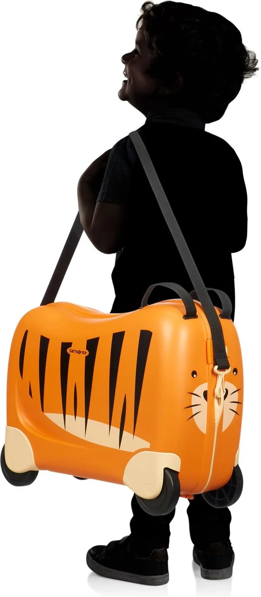 Samsonite Ride-on Kinderkoffer - Dream Rider Suitcase Tiger T. 5 Samsonite Ride-on Kinderkoffer - Dream Rider Suitcase Tiger T. - Afbeelding 5