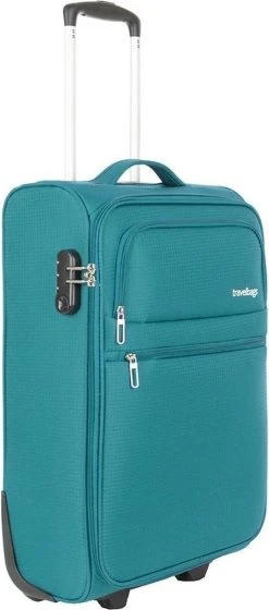 Travelbags Handbagage Zachte Koffer / Trolley / Reiskoffer - The Base - 55 Cm - Groen -Bagage En Reistassen 529x1200