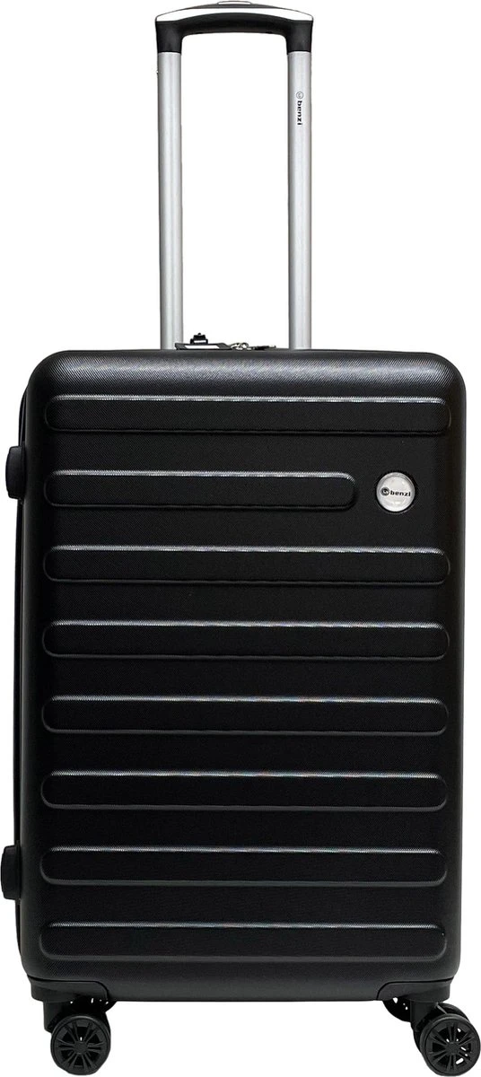 Benzi Valencia Middelgrote Koffer 67 Cm - 60 Liter Black 1 Benzi Valencia Middelgrote Koffer 67 Cm - 60 Liter Black