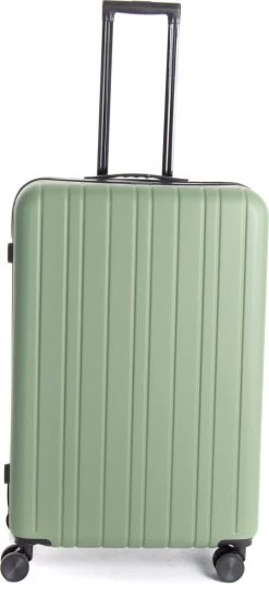 AttitudeZ Azur Reiskoffer Large Olijfgroen 76cm - TSA-slot