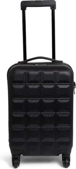 Norlander Squared Handbagagekoffer 37L - Reiskoffer Trolley - ECO Rpet - Zwart -Bagage En Reistassen 541x1200 1