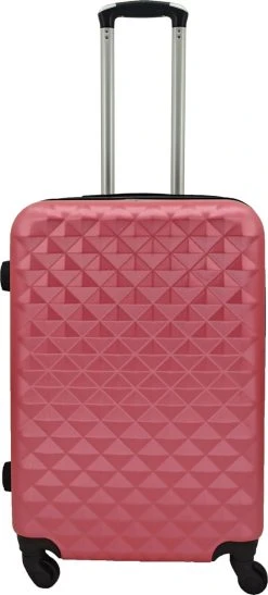 SB Travelbags 'Expandable' Bagage Koffer 65cm- Roze
