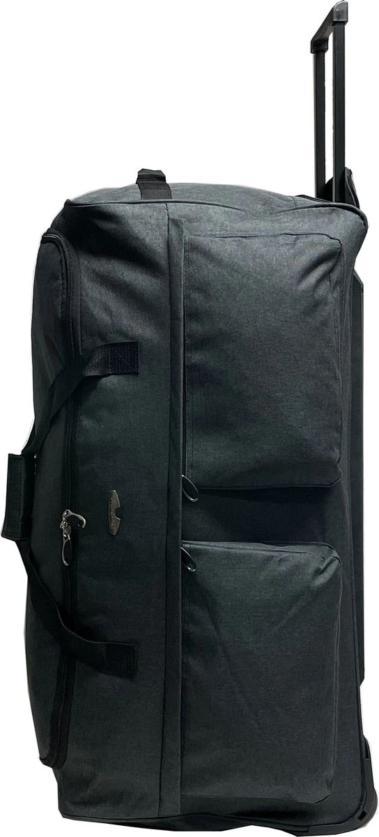 Castillo Oxford L - Grote Wieltas - 76 Cm - Donkergrijs 2 Castillo Oxford L - Grote Wieltas - 76 Cm - Donkergrijs - Afbeelding 2