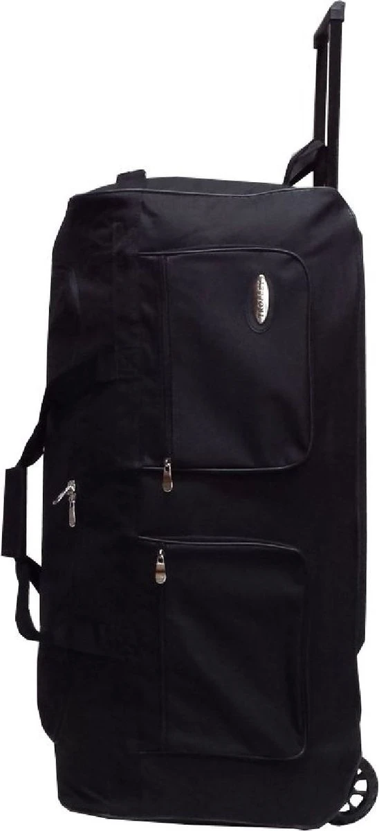 Castillo Cliff XL Wieltas / Reistas Met 3 Wielen - 80 Cm - 120 Liter - Zwart 2 Castillo Cliff XL Wieltas / Reistas Met 3 Wielen - 80 Cm - 120 Liter - Zwart - Afbeelding 2