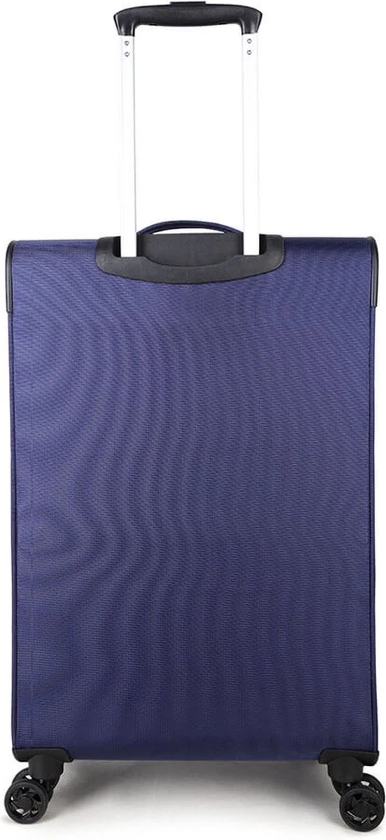 Decent D-Upright Medium Koffer - 66 Cm Expandable - TSA Slot - Donkerblauw 14 Decent D-Upright Medium Koffer - 66 Cm Expandable - TSA Slot - Donkerblauw - Afbeelding 14