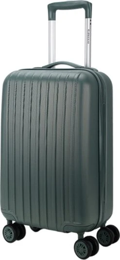 Decent Handbagage Koffer / Trolley / Reiskoffer - 55 Cm - 38 Liter - ABS - Tranporto - Groen -Bagage En Reistassen 552x1200 1