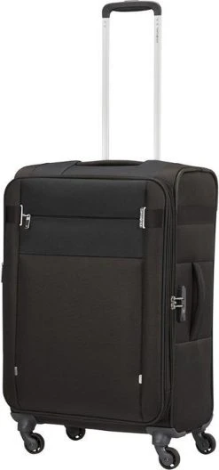 Samsonite Reiskoffer - Citybeat Spinner 66/24 Uitbreidbaar (Medium) Black -Bagage En Reistassen 561x1200 5
